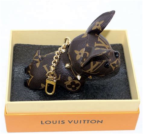 louis vuitton french bulldog bag charm|Louis Vuitton handbag charms.